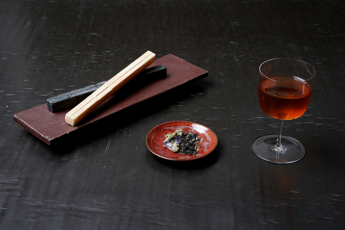 最中と紫蘇紅茶の詰め合わせ
